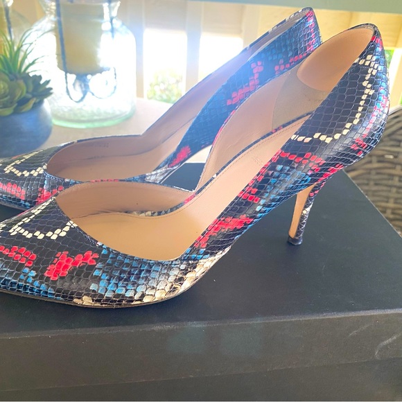 JCREW COLETTE SNAKESKIN PUMP - Picture 2 of 4
